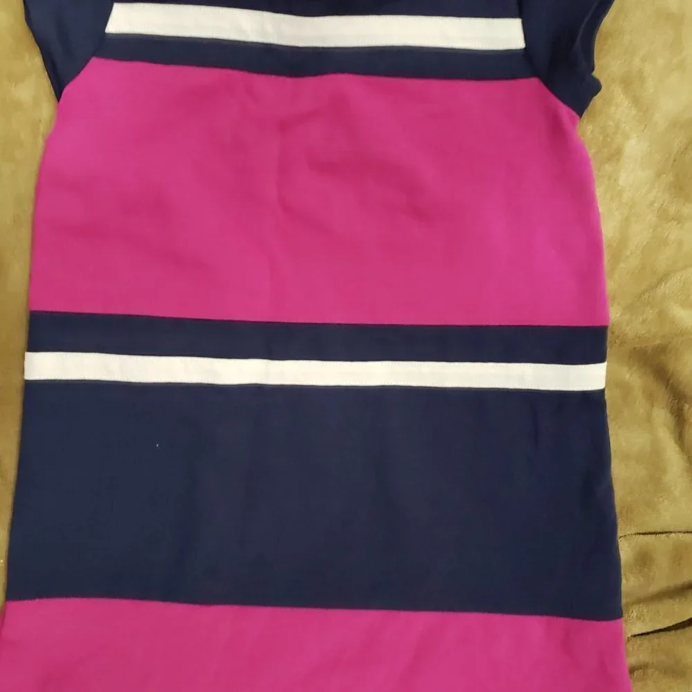 Gymboree Girl’s Blue, Pink & White Dress - Size 10 - Vibrant & Stylish